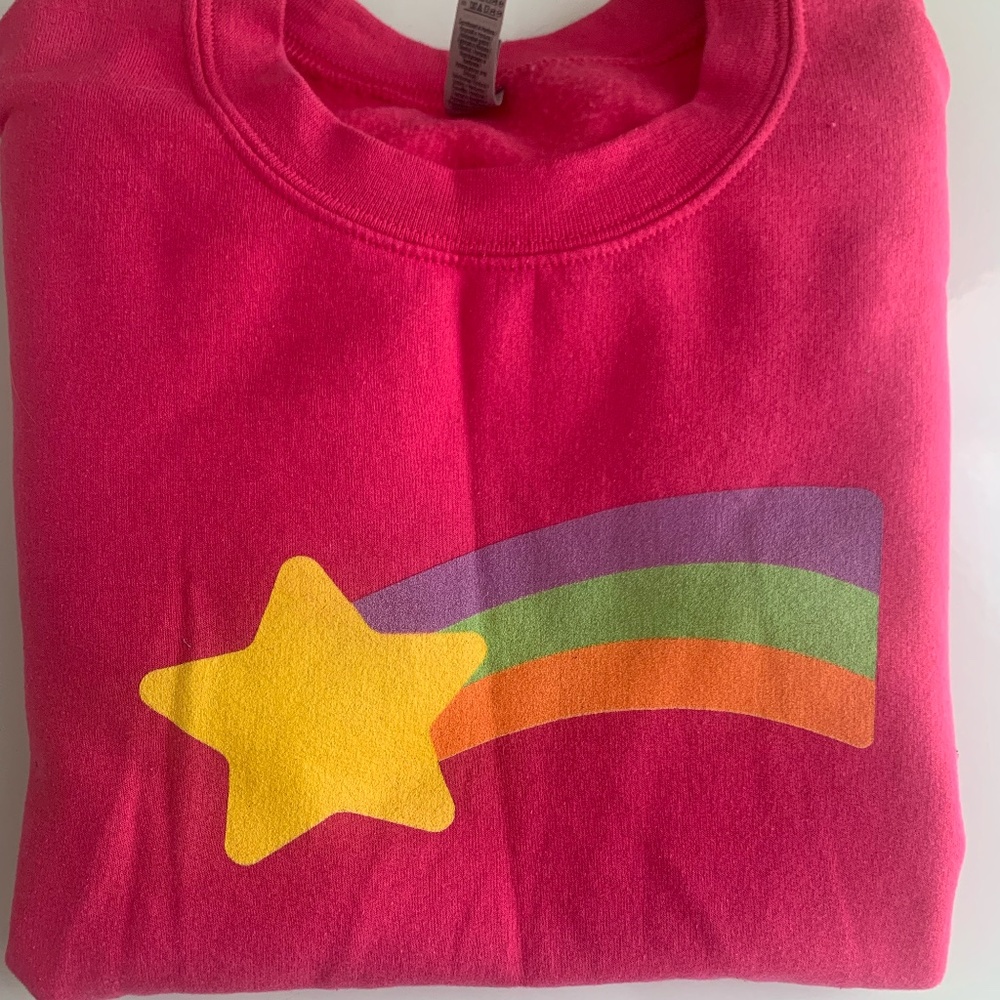 Disney Gravity Falls Mabel Rainbow Sweatshirt Small